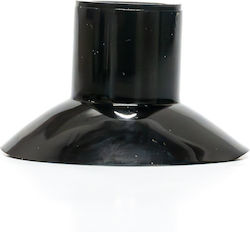 Suction Cup Aquarium Black 25×15mm Hole Diameter 7mm 50 Pcs./pack