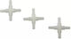 Vayox Aqua Natura Connector Air Tube White Cross Type 100 Pcs Pack