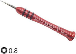 Șurubelniță Baku Bk-339 Pentalobe 0.8 Pentru Șuruburi Inferioare Cadru Iphone