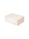 Tea Box with Lid Wooden Orange 16.5x7.5x24cm
