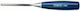 Meißel Kunststoff Blauer Griff Nr. 8mm