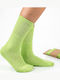 Dimi Socks Баскетболни Спортни Чорапи Лайм 1 Чифт