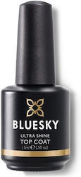 Bluesky UV-Farb Top & Base Coat Schnelltrocknend 15ml Ultra Glänzend