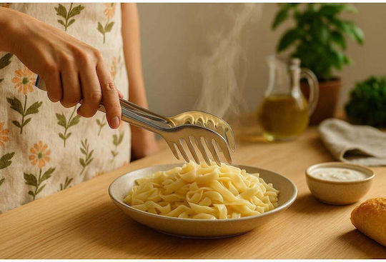 SteweHome Serving Tong Made of Stainless Steel