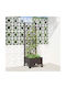vidaXL Zarndiniere Din Plastic Maro 40x40x131.5cm