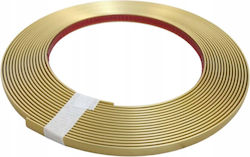 Gold Matte Decorative Strip 6mm Flexible Self-adhesive