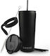 Dozze Monochrome Edition Handled Thermos Stainl...