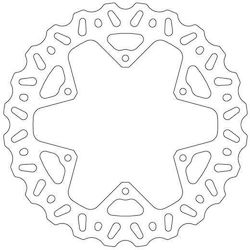 Moto-master Rear Brake Disc Nitro Yamaha Yz Yzf 245mm Moto-master Rear Brake Disc Nitro Yamaha Yz Yzf 245mm