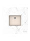 Schock Cristalite Undermount Kitchen Sink from Liquid Granite 55.6x45.6cm Beige