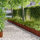 vidaXL Metallic Garden Hedge in Brown Colour 1....