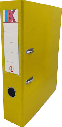Kbk-PBS Bogen Ringordner A4/75mm Gelb 200-0028