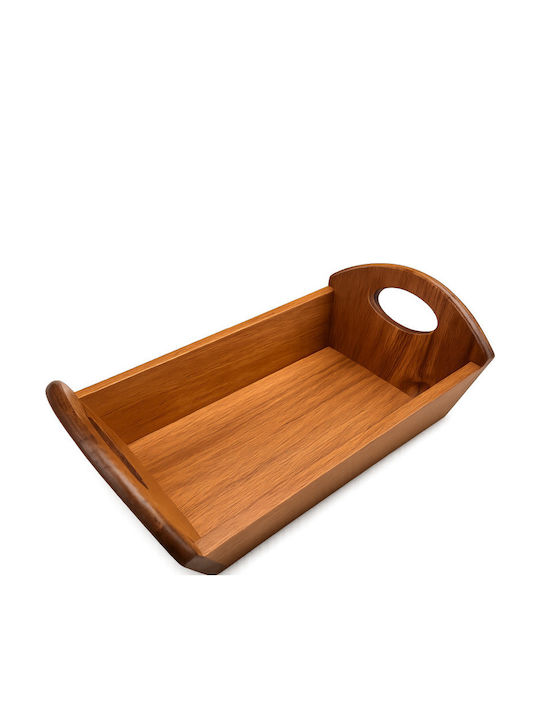 GTSA Ψωμιέρα Ξύλινη 31x18x10cm