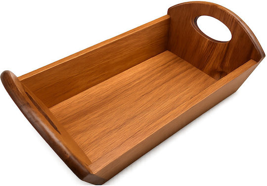 GTSA Ψωμιέρα Ξύλινη 31x18x10cm