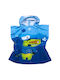 Kids Bathrobe Light Blue with Hood