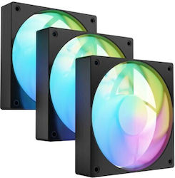 Fury SAI S12 Case Fan 120mm 3τμχ