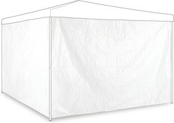Relaxdays Lateral pentru Chioșc Alb 3x2m Relaxdays Lateral pentru Chioșc Alb 3x2m