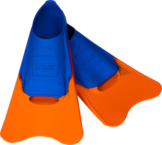 Aqua-Sport Labele De Înot De Piscină Scurte Portocaliu-Albastru