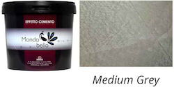 Tetralux Cemento Tεχνοτροπία Πατητής Τσιμεντοκονίας Medium Grey Γκρί Μεσαίο 0,75 Lt