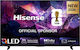 Hisense Smart Τηλεόραση 43" 4K UHD QLED E7S Pro HDR (2026) 43E7S Pro