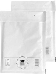 Heykapak Heykapak Versandumschläge A5 mit Gepolstert 10 Stück 14x14cm Weiß
