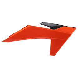 Polisport Radiator Guards Ktm Sx Sxf Xc 125 150 250 23 Orange Black Polisport Radiator Guards Ktm Sx Sxf Xc 125 150 250 23 Orange Black