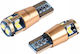 W5w T10 LED Крушки 12/24V Canbus 6000K Силно Хладко Бяло