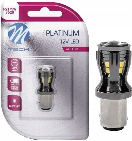 Led Autolampe P21/5w Osram M-Tech 15smd 12/24v Weiße