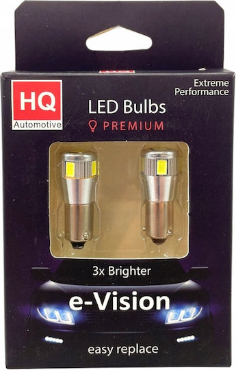 H6w Led Bulbs 6xsmd5630 Canbus White 12v White 6000k