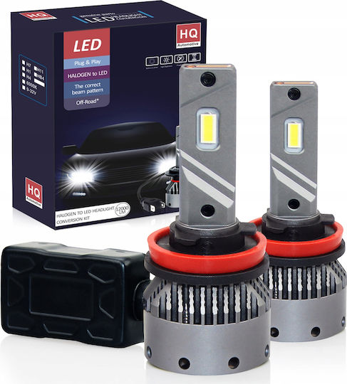 H11 LED Autolampen 12/24V 12000lm Starke Canbus 6000K Hq Automotive
