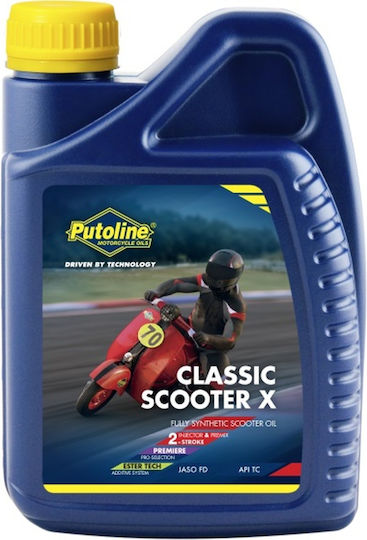 Putoline Масло 2T Classic Scooter Mixture 1l Професионално Смазване