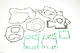 Athena Gasket Kit Gas Gas Ec Mx Sm 125 2t Engine 2001-2010