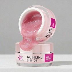 JK Star Nails Гел За Строители Розов Блясък 15гр