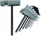 Stanley Set 10 Allen Wrenches in T-Shaped Form