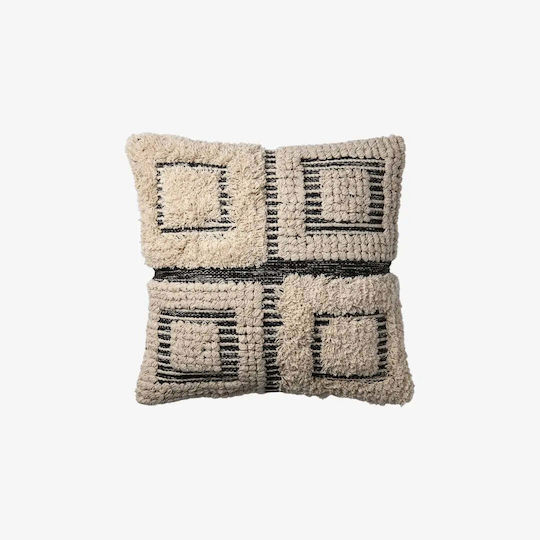 Phos & Gaia Decorative Pillow Case Minna Geometric Pattern 50x50cm