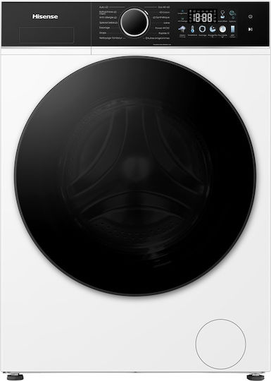 Hisense Mașină de Spălat Rufe 8kg cu Tehnologie cu Abur 1400 Rotatii WF3I8043BWF