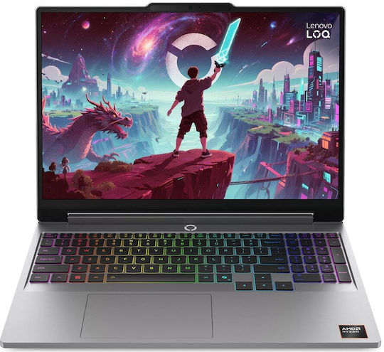 LOQ 15AHP11 15.3" IPS FHD+ 165Hz (Ryzen 7-250/16GB/1TB SSD/GeForce RTX 5060/No OS) Luna Grey (International English Keyboard)