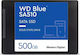 Western Digital SSD 500GB със свързване SATA III WDBB8H5000ANC-WRSN