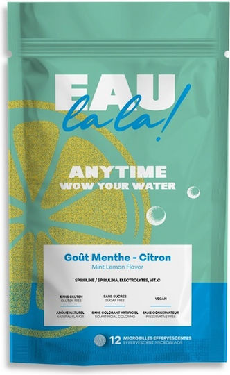 Eau Lala Anytime Ειδικό Συμπλήρωμα Διατροφής 12 αναβράζοντα δισκία Menthe & Citron
