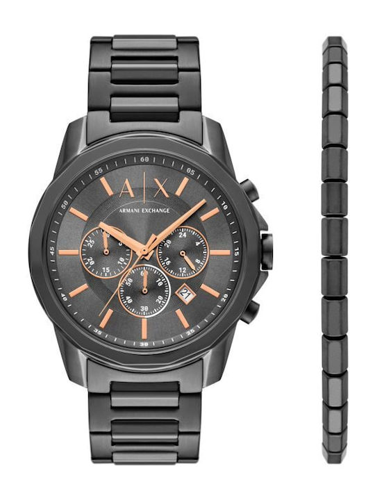 Armani Exchange Men's Watch 44mm Battery with G...
