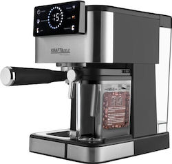 Kraft & Dele Semiautomat Pentru Cafea Măcinată Argintie KD4292 Kraft & Dele Semiautomat Pentru Cafea Măcinată Argintie KD4292