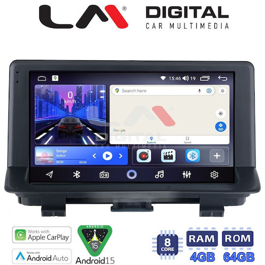 LM Digital Car Audio System for Audi Q3 2011 to 2019 Bluetooth USB Wi-Fi GPS Apple CarPlay Android Auto