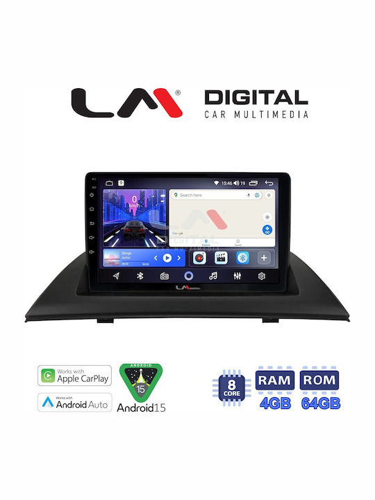 LM Digital Car Audio System for BMW X3 / X3 (E83) 2003 > 2010 Bluetooth USB Wi-Fi GPS Apple CarPlay Android Auto