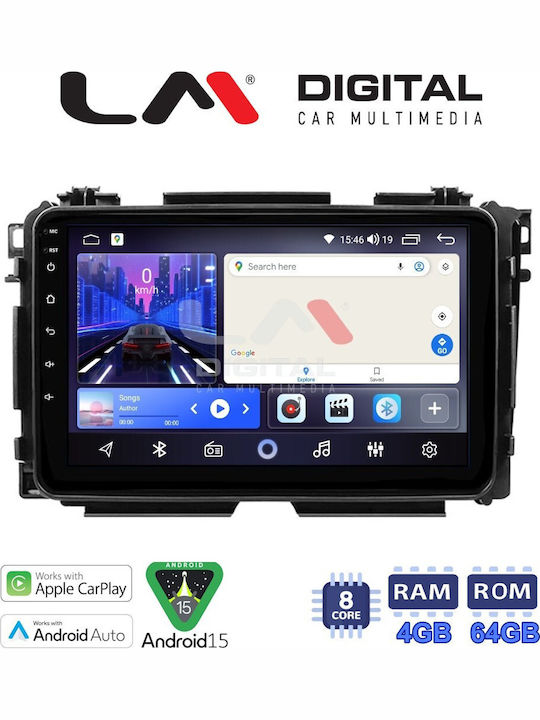 LM Digital Автомобилна Аудио Система За Honda HR-V 2015 Bluetooth USB Вграден Wi-Fi GPS Apple CarPlay Android Auto