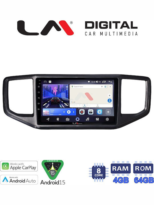 LM Digital Car Audio System for Volkswagen Amarok 2017 to 2021 Bluetooth USB Wi-Fi GPS Apple CarPlay Android Auto