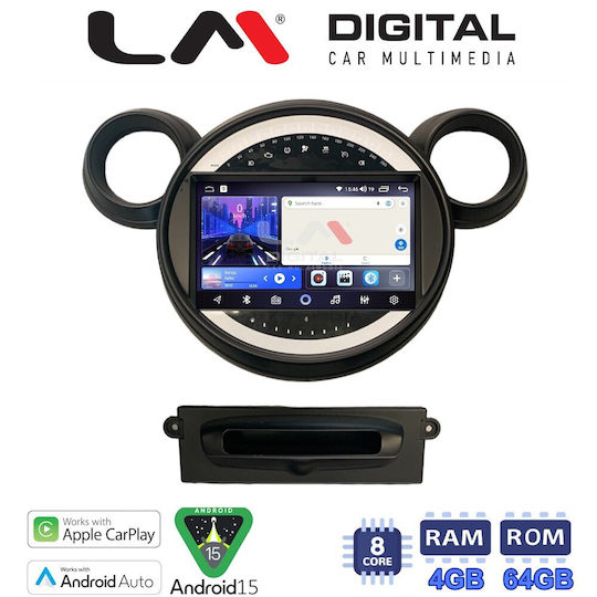 LM Digital Ηχοσύστημα Αυτοκινήτου για Mini Clubman / Countryman / Paceman / Cooper (Bluetooth/USB/WiFi/GPS/Apple-Carplay/Android-Auto)