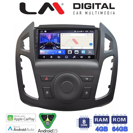 LM Digital Автомобилна Аудио Система За Ford Transit Connect / Tourneo 2013 > 2017 Bluetooth USB Вграден Wi-Fi GPS Apple CarPlay Android Auto