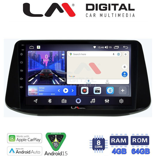 LM Digital Car Audio System for Hyundai i30 2018 Bluetooth USB Wi-Fi GPS Apple CarPlay Android Auto