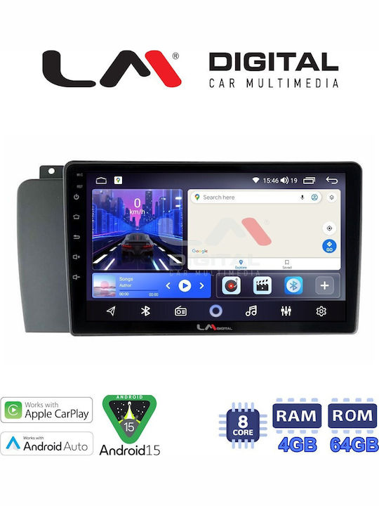 LM Digital Car Audio System for Volvo XC 70 / S60 / V70 2004 > 2007 Bluetooth USB WiFi GPS Apple CarPlay Android Auto