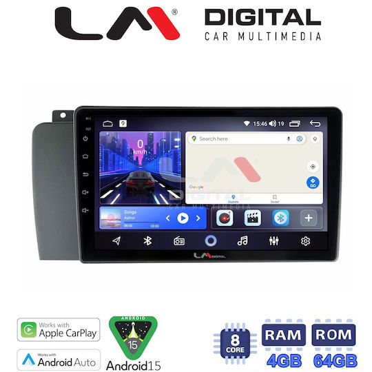 LM Digital Car Audio System for Volvo XC 70 / S60 / V70 2004 > 2007 Bluetooth USB WiFi GPS Apple CarPlay Android Auto