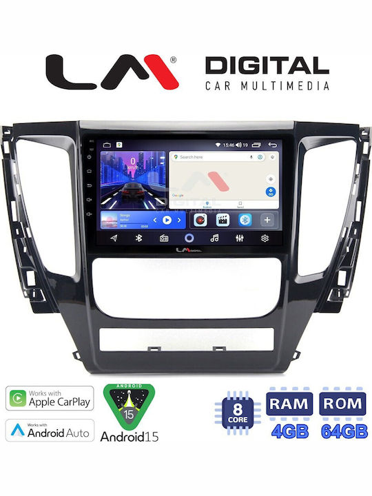 LM Digital Ηχοσύστημα Αυτοκινήτου για Mitsubishi Pajero 2014 (Bluetooth/USB/WiFi/GPS/Apple-Carplay/Android-Auto)